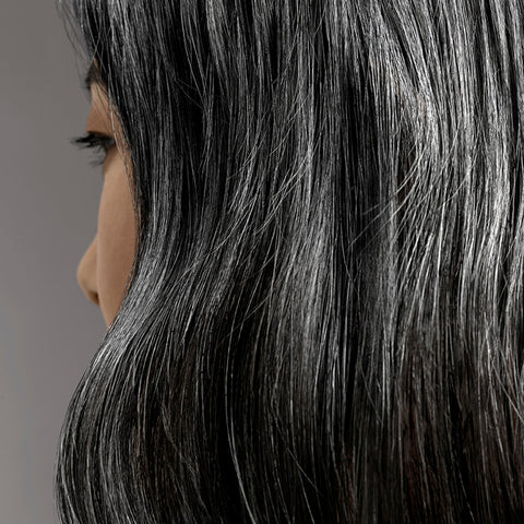 Shiny Black Hair