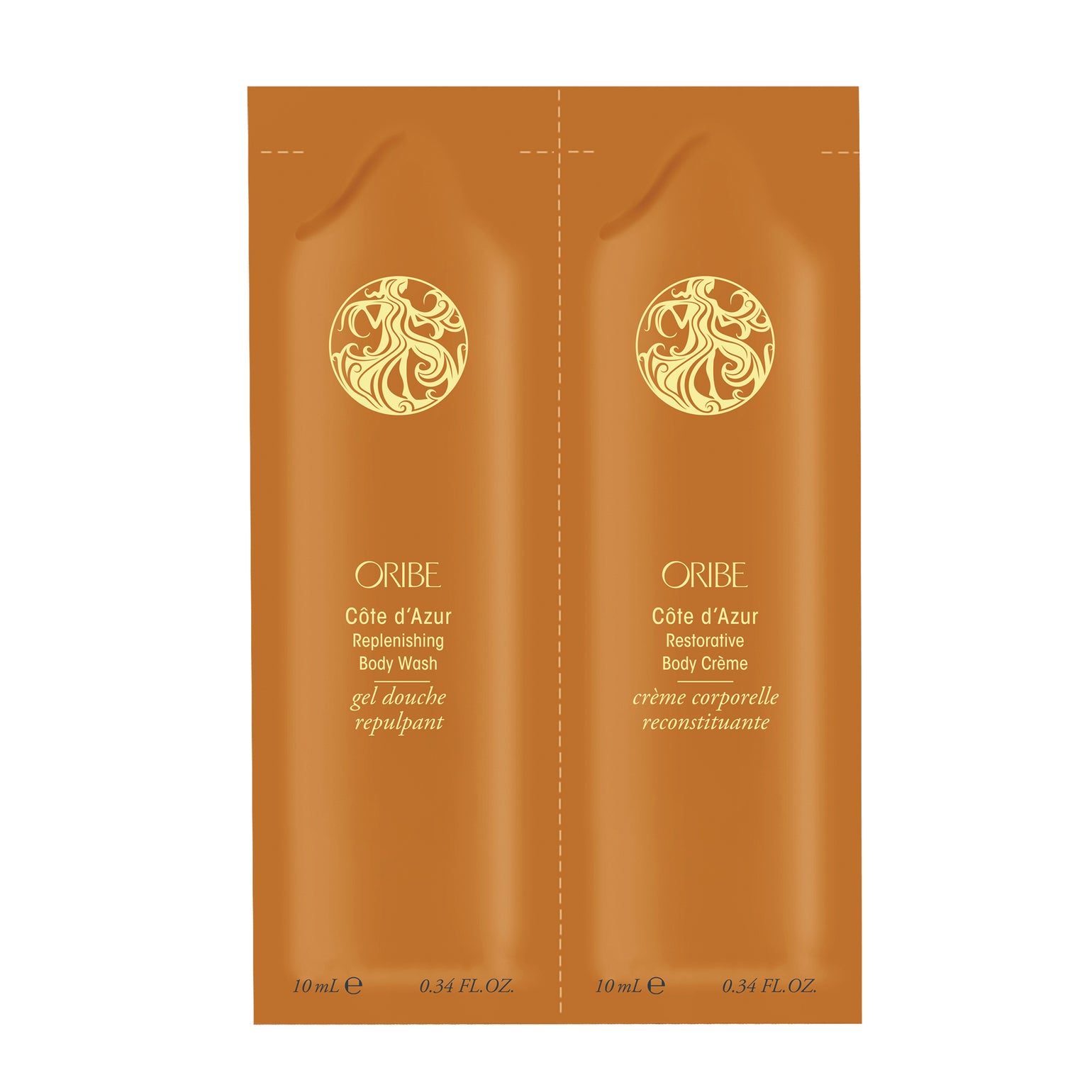 Côte d’Azur Body Wash & Crème Packette