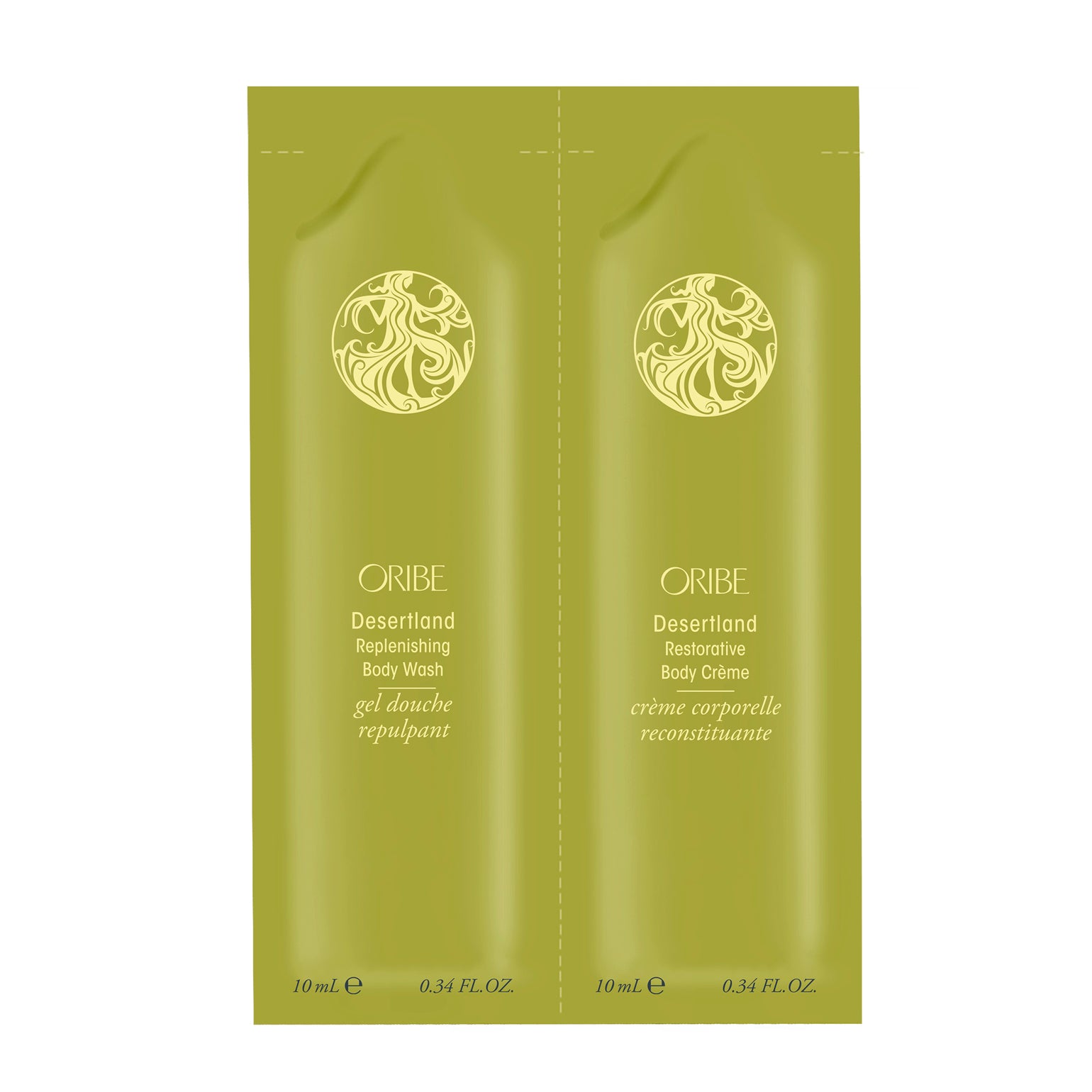 Desertland Body Wash & Crème Packette